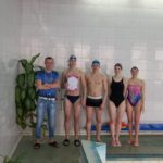 II место по плаванию среди учащихся высших и средних специальных учебных заведений