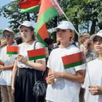 Участие в торжественном открытии улицы Гагарина в городе Витебске