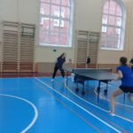 III место в районных соревнованиях по настольному теннису среди учащихся высших и средних специальных учреждений образования Октябрьского района