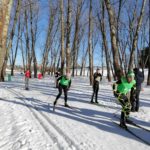 2 и 3 место в районной лыжной эстафете среди учащихся учреждений высшего и среднего специального образования  (12 февраля 2021 года)