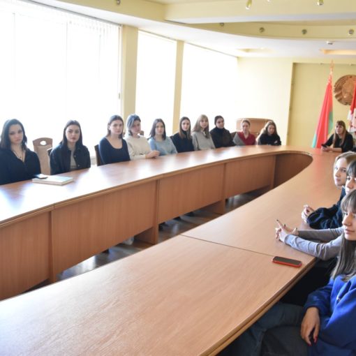 Встреча учащихся с представителями главного управления юстиции Витебского облисполкома