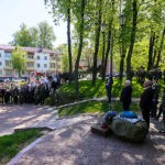 Участие в митинге, посвященном 110-летию со дня рождения генерал-лейтенанта Ивана Лисова