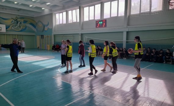 Результаты по баскетболу среди девушек, в рамках спартакиады первокурсника