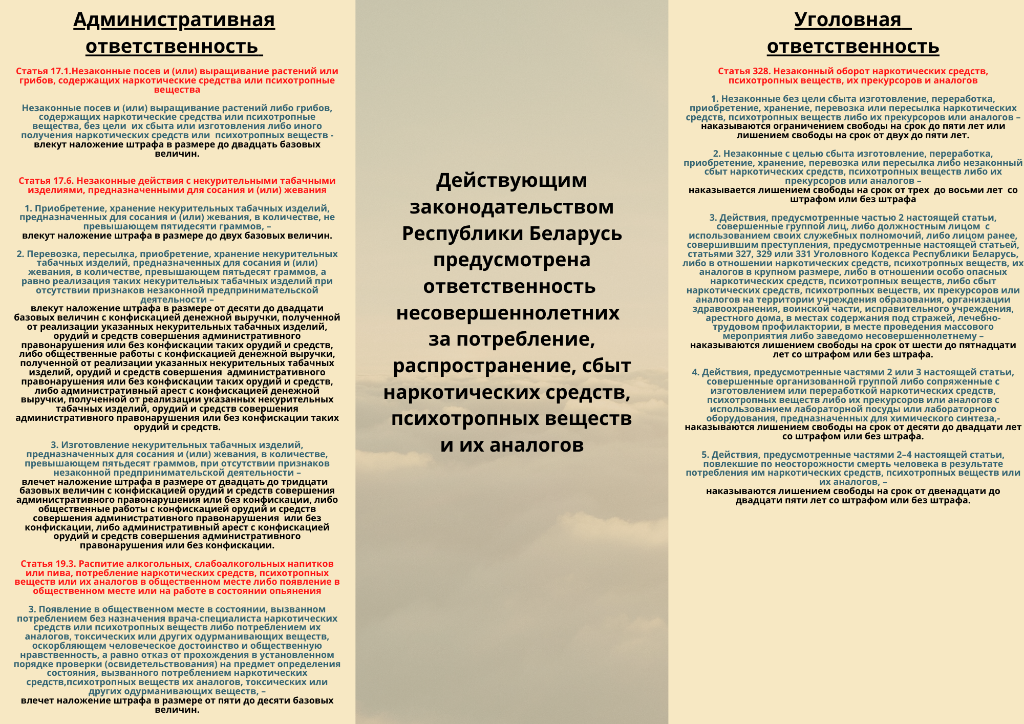 Стоп – наркотики! – Филиал учреждения образования «Белорусский  государственный технологический университет» «Витебский государственный  технологический колледж»