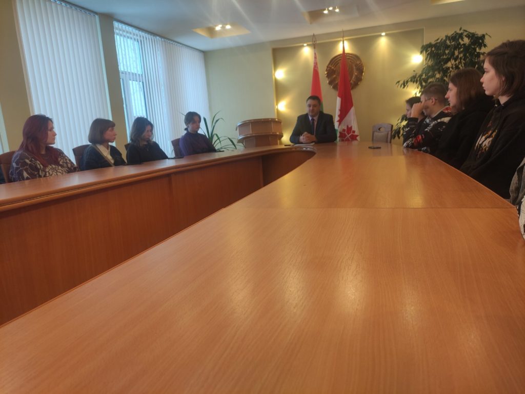 Встреча учащихся с представителем Витебского областного управления Департамента государственной инспекции труда