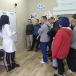Учащиеся посетили антинаркотическую площадку УЗ "ВОКЦПиН"
