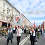 Участие в праздничном шествии, посвященном 80-й годовщине Победы советского народа в Великой Отечественной войне