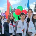 Участие в праздничном шествии, посвященном 80-й годовщине Победы советского народа в Великой Отечественной войне