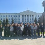 Приняли участие первом патриотическом туре в рамках проекта «Рождённое Знамя на Псковской земле»