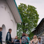 Участие в патриотическом туре в рамках проекта «Рождённое Знамя на Псковской земле»